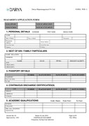 APPLICATION FOR EMPLOYMENT page 1 preview