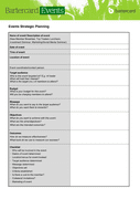 Event Planning Template - download free documents for PDF, Word and Excel