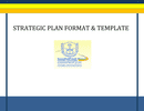 Strategic Plan Format and Template page 1 preview