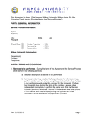 SERVICE AGREEMENT page 1 preview