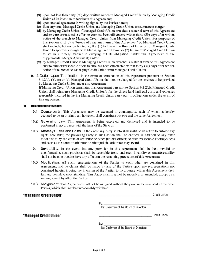 CONFIDENTIALITY AGREEMENT in Word and Pdf formats - page 3 of 3