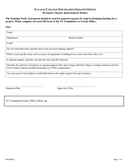 Grant Proposal Form page 1 preview