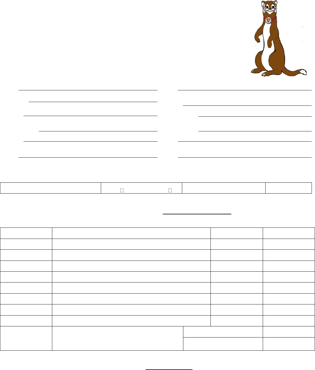 Sales Invoice in Word and Pdf formats
