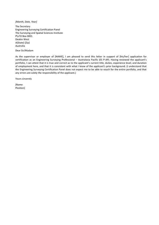 Supervisor Letter Template In Word And Pdf Formats Page 2 Of 2 4046