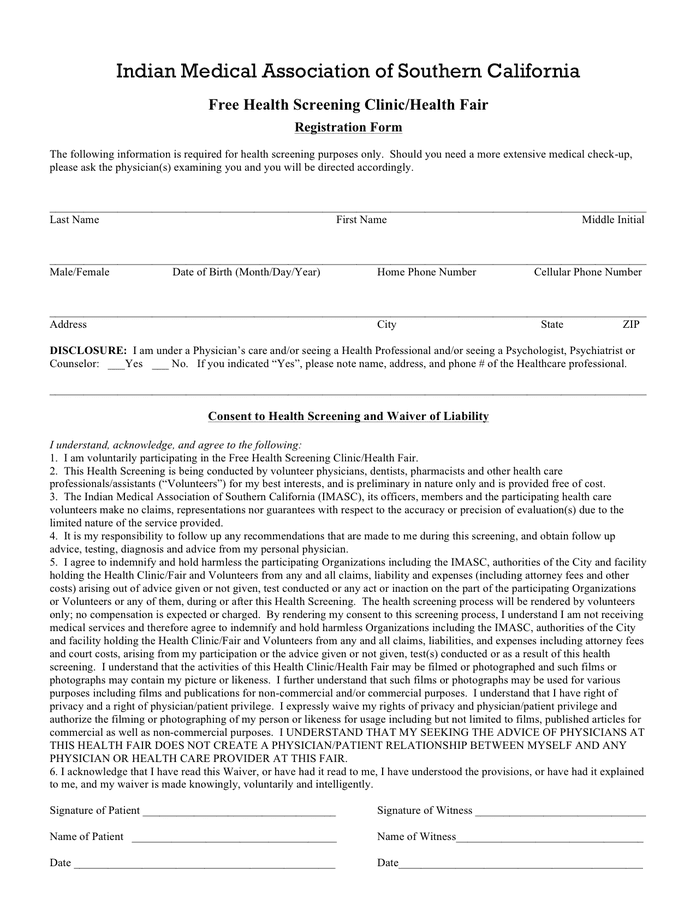 Nyc Department Of Education Health Screening Questionnaire Pdf