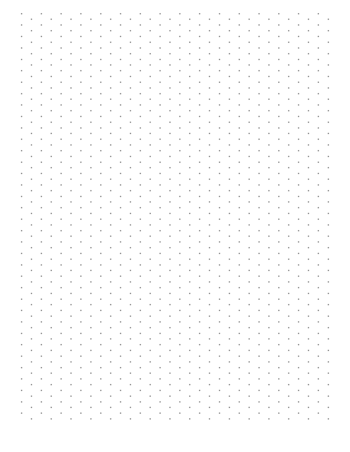 Isometric Dot Paper In Word And Pdf Formats