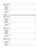 Assessment plan template page 2 preview