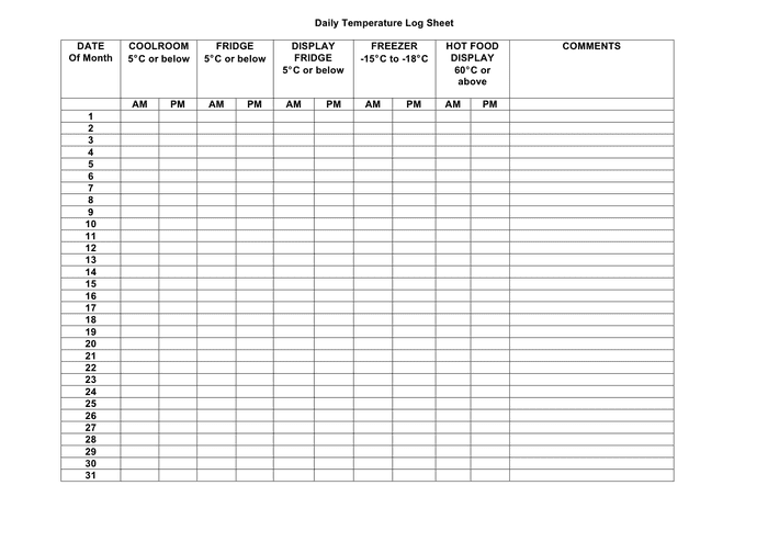 daily-log-temperature-sheet-in-word-and-pdf-formats