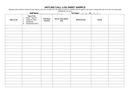 Hotline call log sheet template page 1 preview