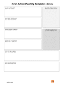 Newspaper Article Template Download Free Documents For Pdf Word And Excel