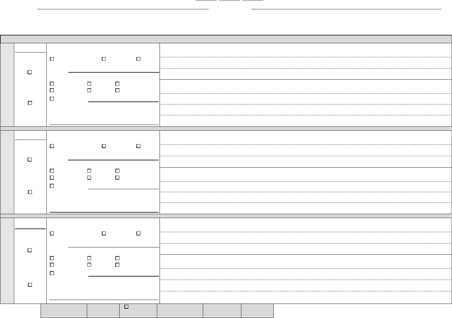 Job search log week template