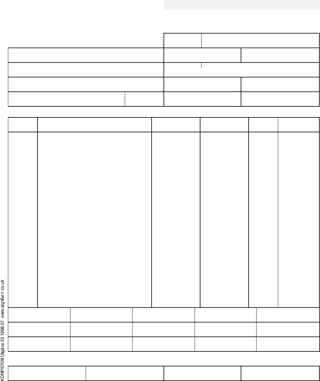 Pay stub template in Word and Pdf formats With Blank Payslip Template