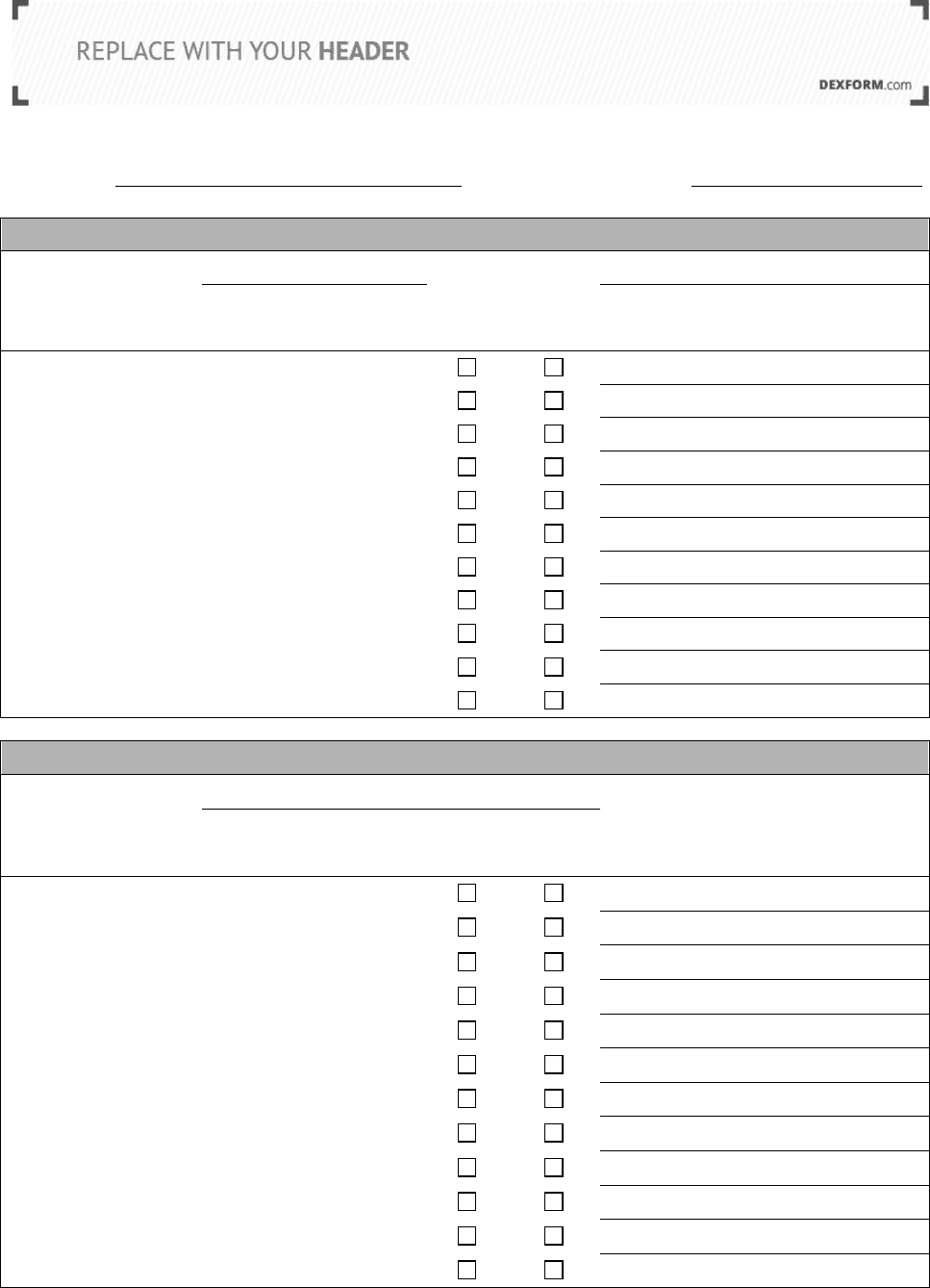 Vehicle and trailer inspection checklist in Word and Pdf formats Inside Vehicle Checklist Template Word