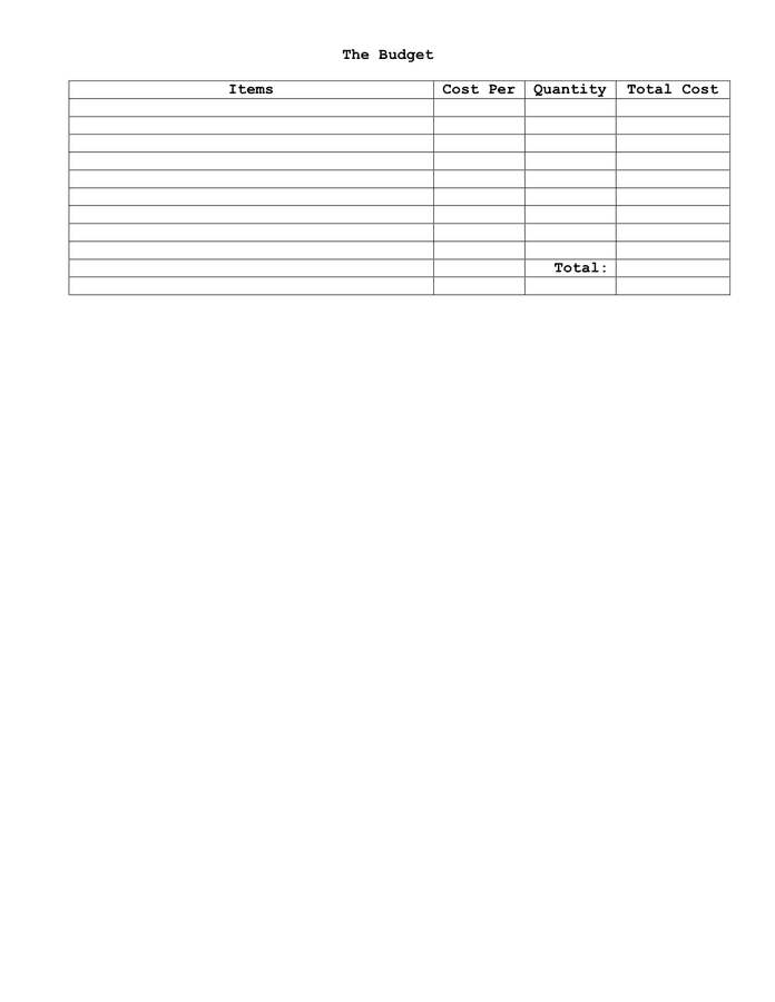 Shooting pre-production plan template in Word and Pdf formats - page 3 ...