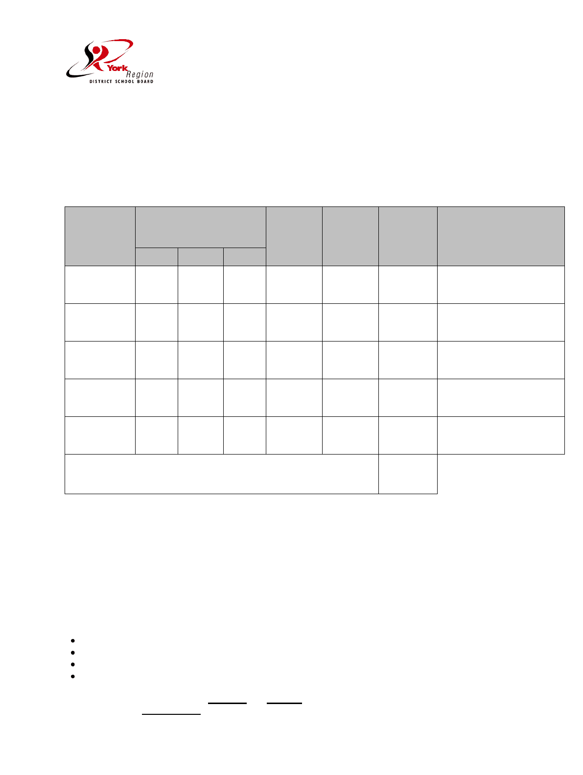 Weekly Timesheet for in Word and Pdf formats