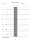 Seating Chart Template - download free documents for PDF, Word and Excel