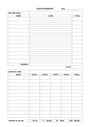 Cricket Score Sheet Template In Word And Pdf Formats