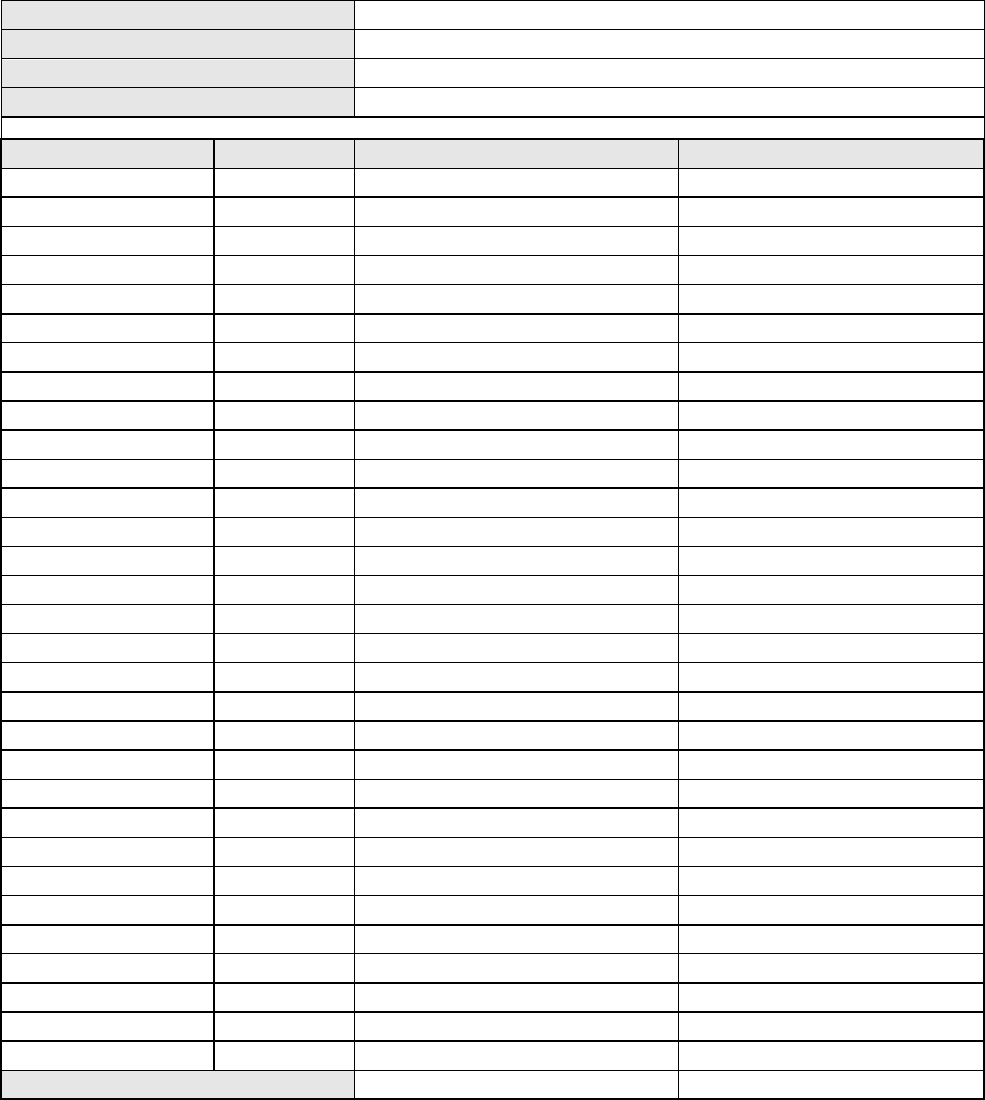 Monthly timesheet template in Word and Pdf formats