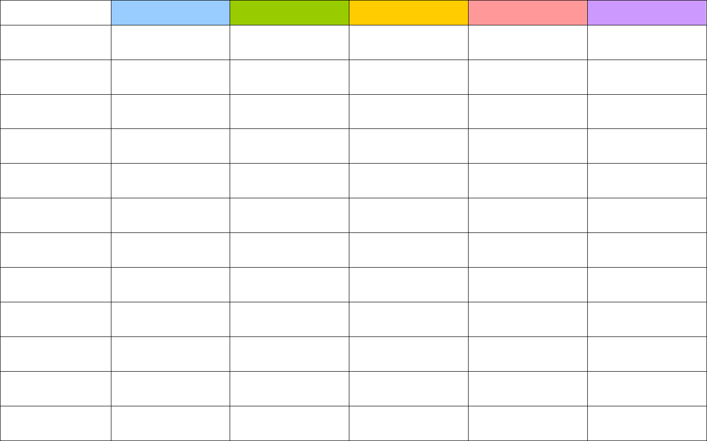 weekly schedule template in word and pdf formats