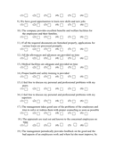 Employee satisfaction questionnaire page 2 preview