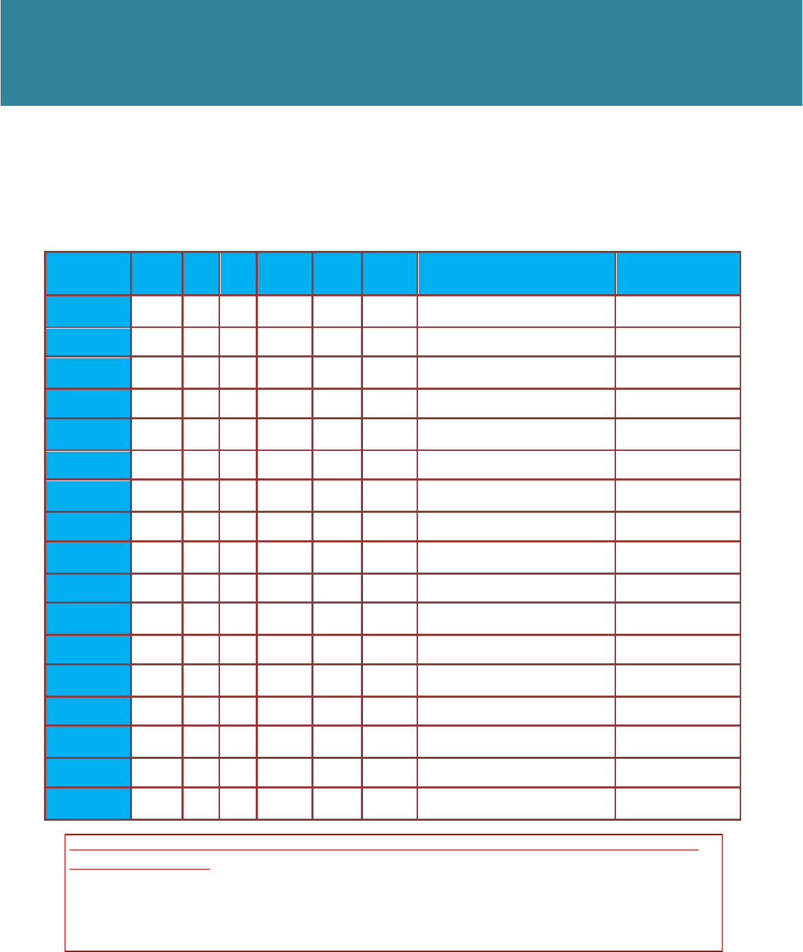 Attendance Sheet Template Word