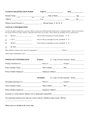 OB/GYN patient registration form in Word and Pdf formats
