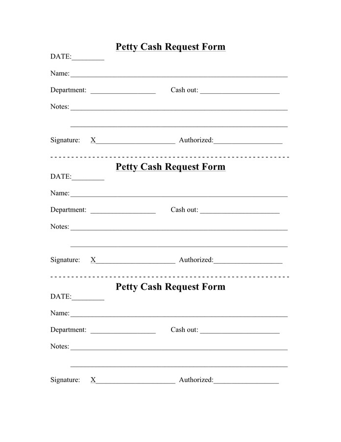 Petty Cash Receipt Template Excel Fundplm