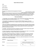 Copyright Release Form