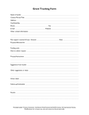 Grant tracking form page 1 preview