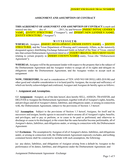 Assignment and assumption of contract (Texas) page 1 preview