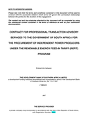 Memorandum of agreement page 1 preview