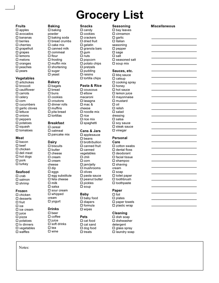 grocery-list-template-download-free-documents-for-pdf-word-and-excel