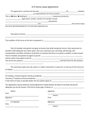 4-h horse lease agreement form page 1 preview