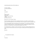 Job rejection letter sample and template page 1 preview