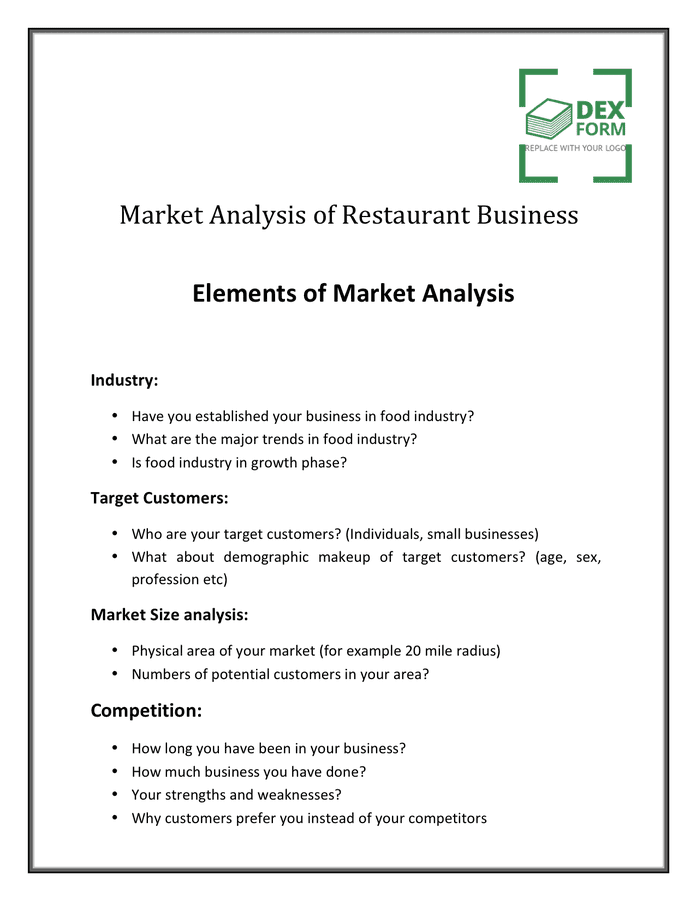 target market analysis example