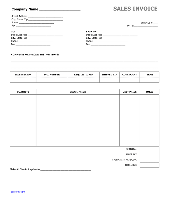 simple invoice template download free documents for pdf word and excel