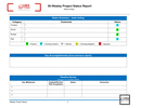 Bi-Weekly status report template page 2 preview