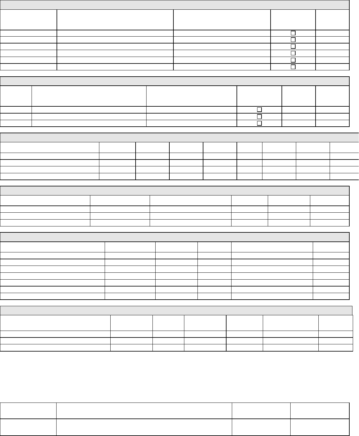 Credit union personal financial statement form in Word and Pdf formats ...