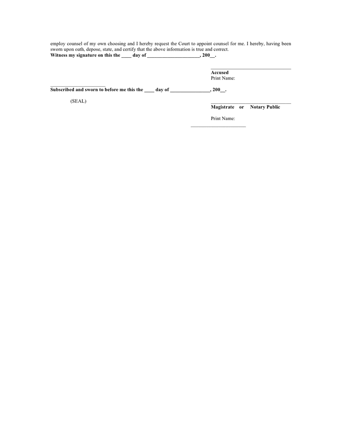 Defendant’s financial affidavit in Word and Pdf formats - page 2 of 2