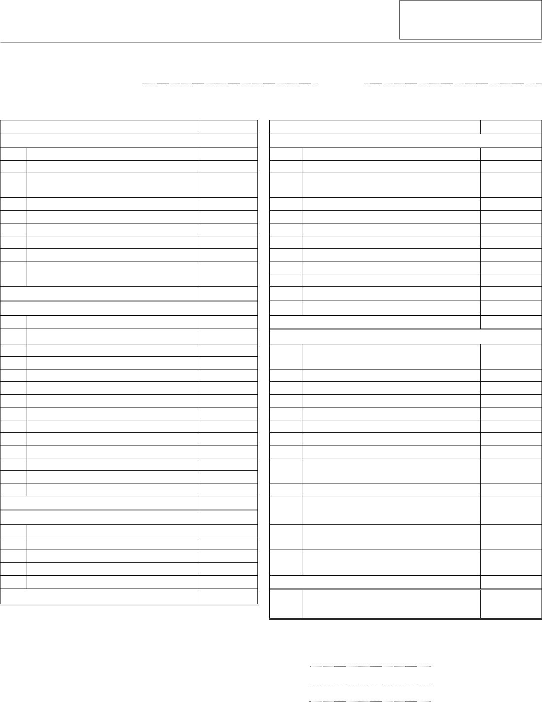 Ontario financial statement form in Word and Pdf formats - page 3 of 9