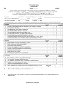Workshop Evaluation Form