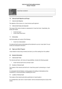 Internal audit planning memorandum template page 1 preview