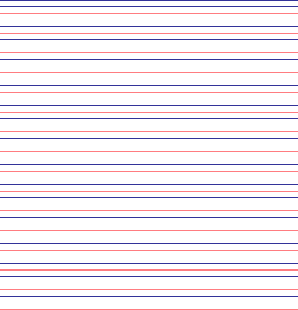 Ruled Sheet Template Word