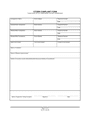 Citizen complaint form in Word and Pdf formats