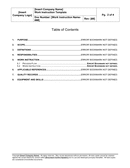Work instrustion template page 2 preview