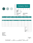 Company invoice template page 1 preview