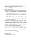 Medical Authorization Form