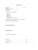 Job requisition template page 1 preview