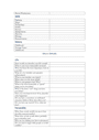 Character profile sheet template in Word and Pdf formats
