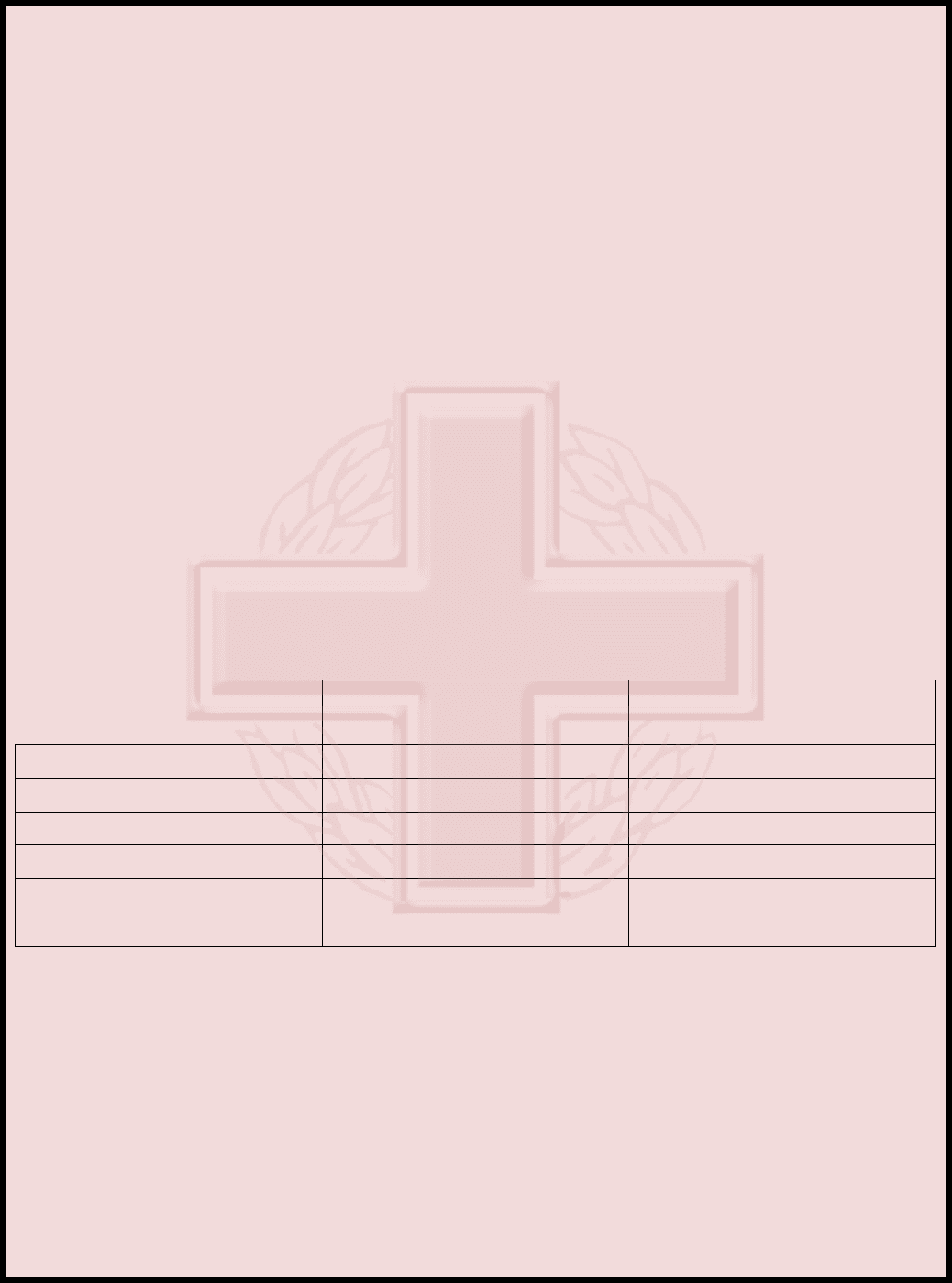 Medical certificate template in Word and Pdf formats